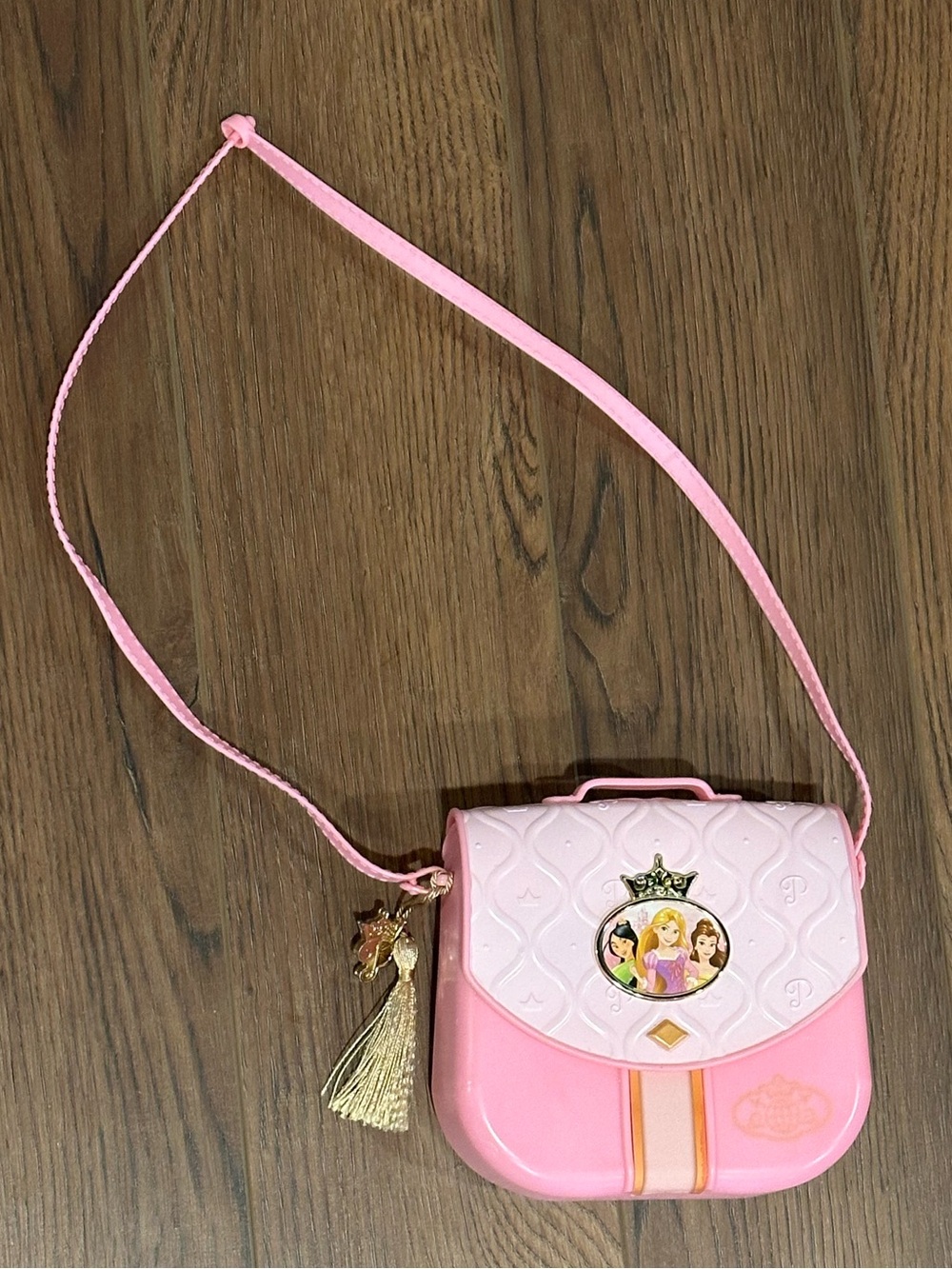 Disney Princess Pink Crossbody Purse Kids Bag